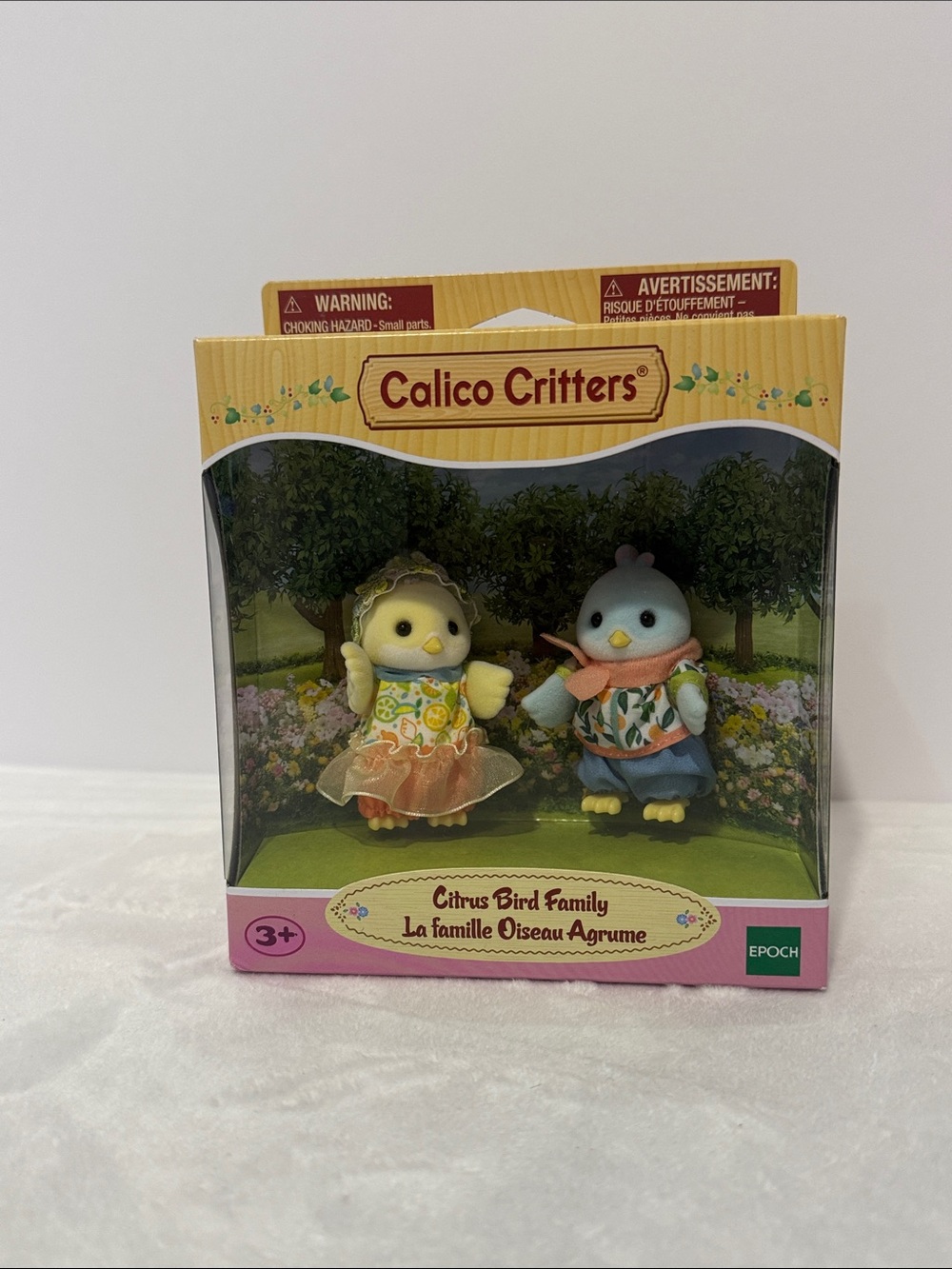 Calico Critters CITRUS BIRD FAMILY